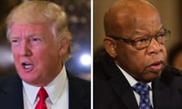 Trump responds to Civil rights icon 